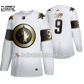 Lasten NHL Winnipeg Jets Pelipaita Andrew Copp 9 Adidas 2019-20 Golden Edition Valkoinen Authentic